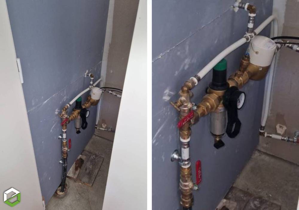 Déplacement pompe à chaleur et pose d'un adoucisseur SOLUCALC au CO² VILLEMOIRIEU