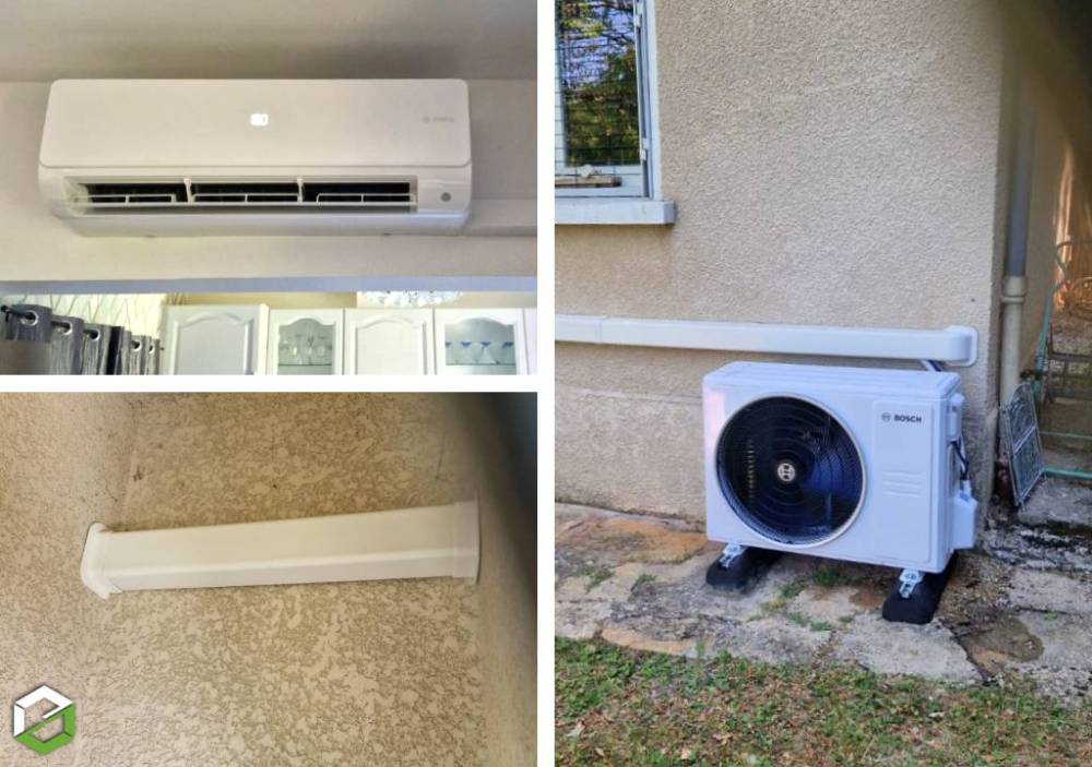 Installation d'une Climatisation BOSCH 6000i CREMIEU