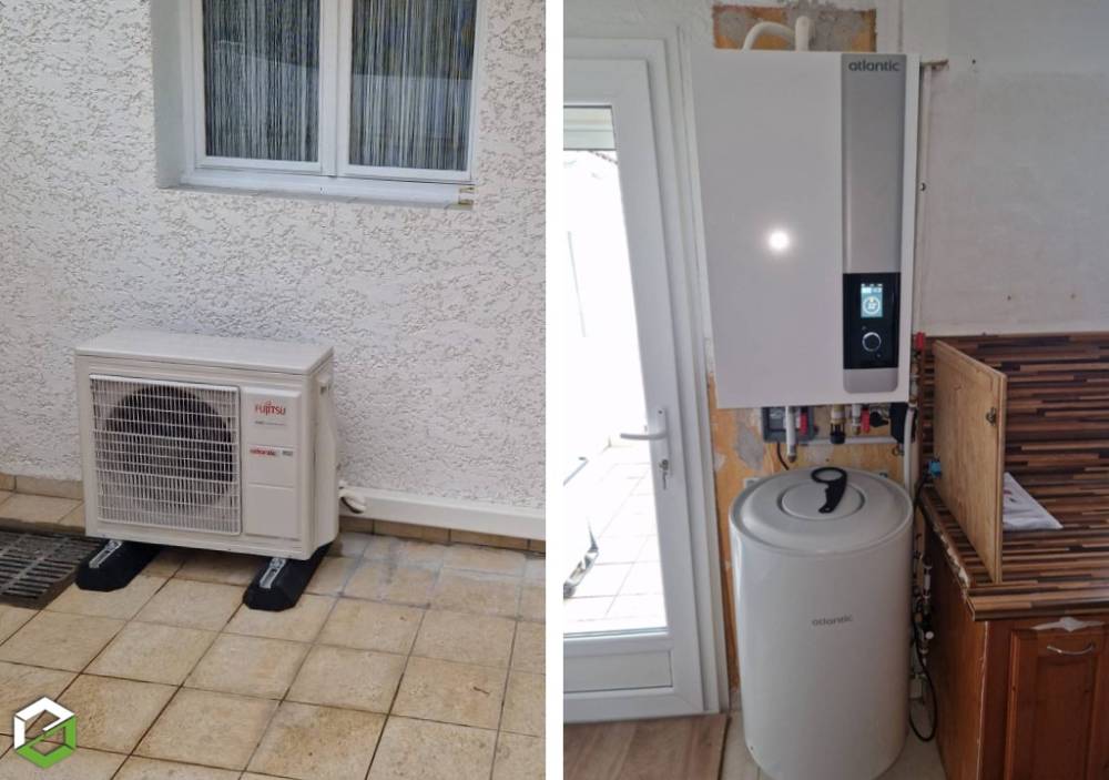 pompe à chaleur Air Eau ATLANTIC ALFEA EXTENSA S8