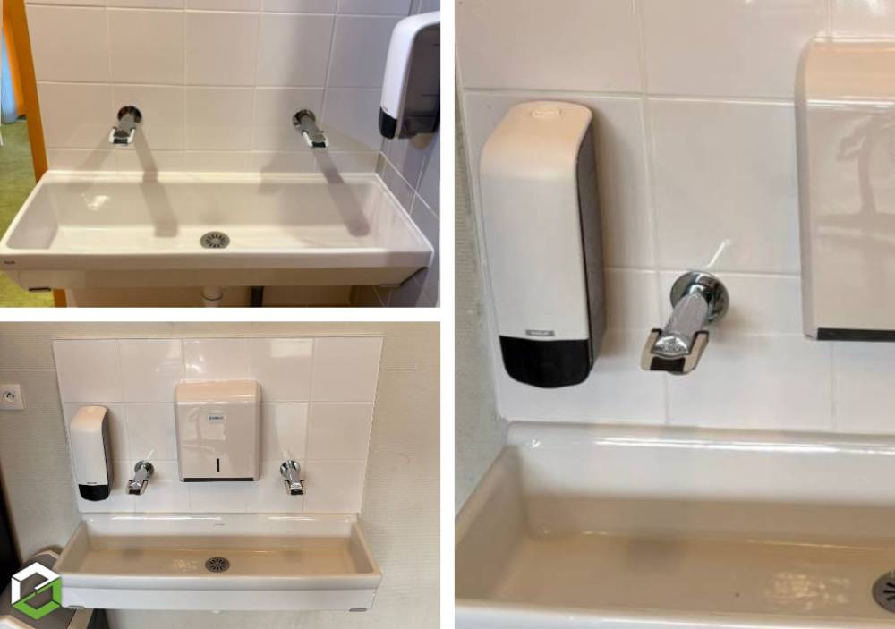 Réfection de sanitaires dans une Crèche - Salagnon